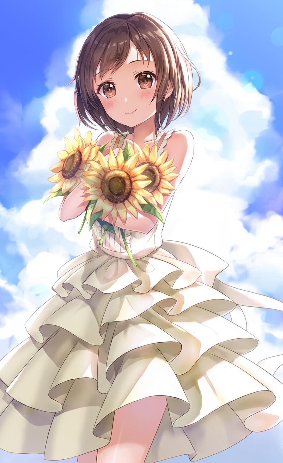 bang_dream!, dress, hazawa_tsugumi, lunacle, summer_dress