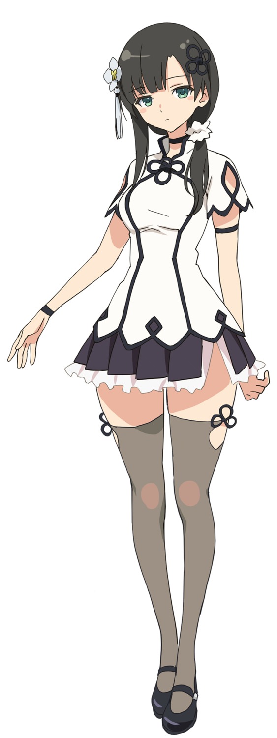 assault_lily, assault_lily_bouquet, seifuku, tagme, thighhighs, wang_yujia