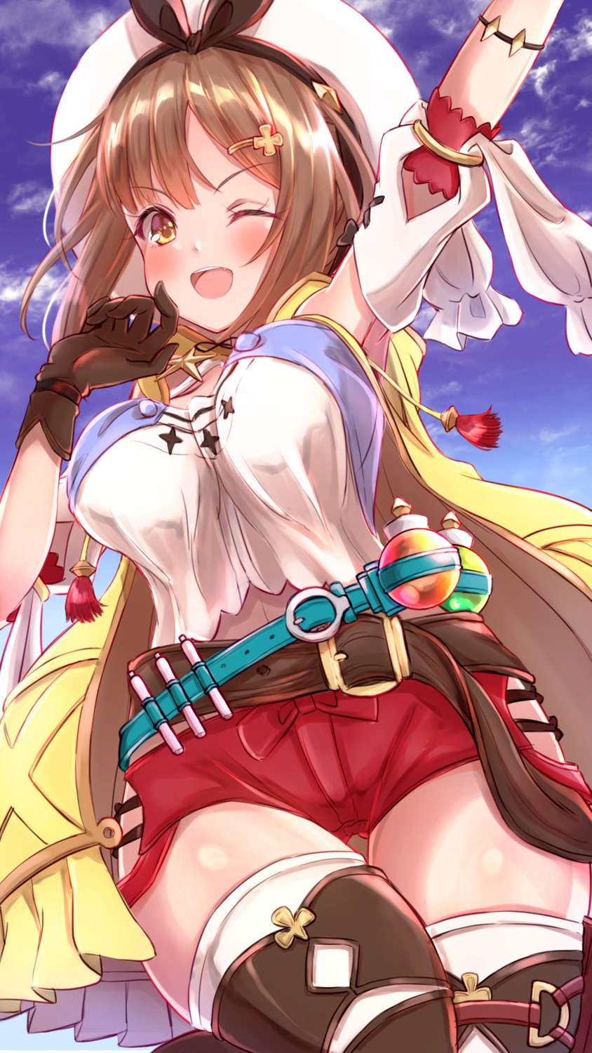 atelier, atelier_ryza, reisalin_stout, soraryu_saworu, thighhighs