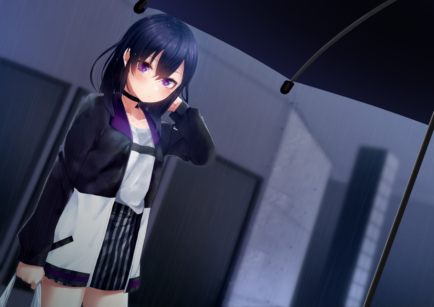 ichinose_uruha, lupinus_virtual_games, nigo_(aozoragarou), vspo!, wet, wet_clothes