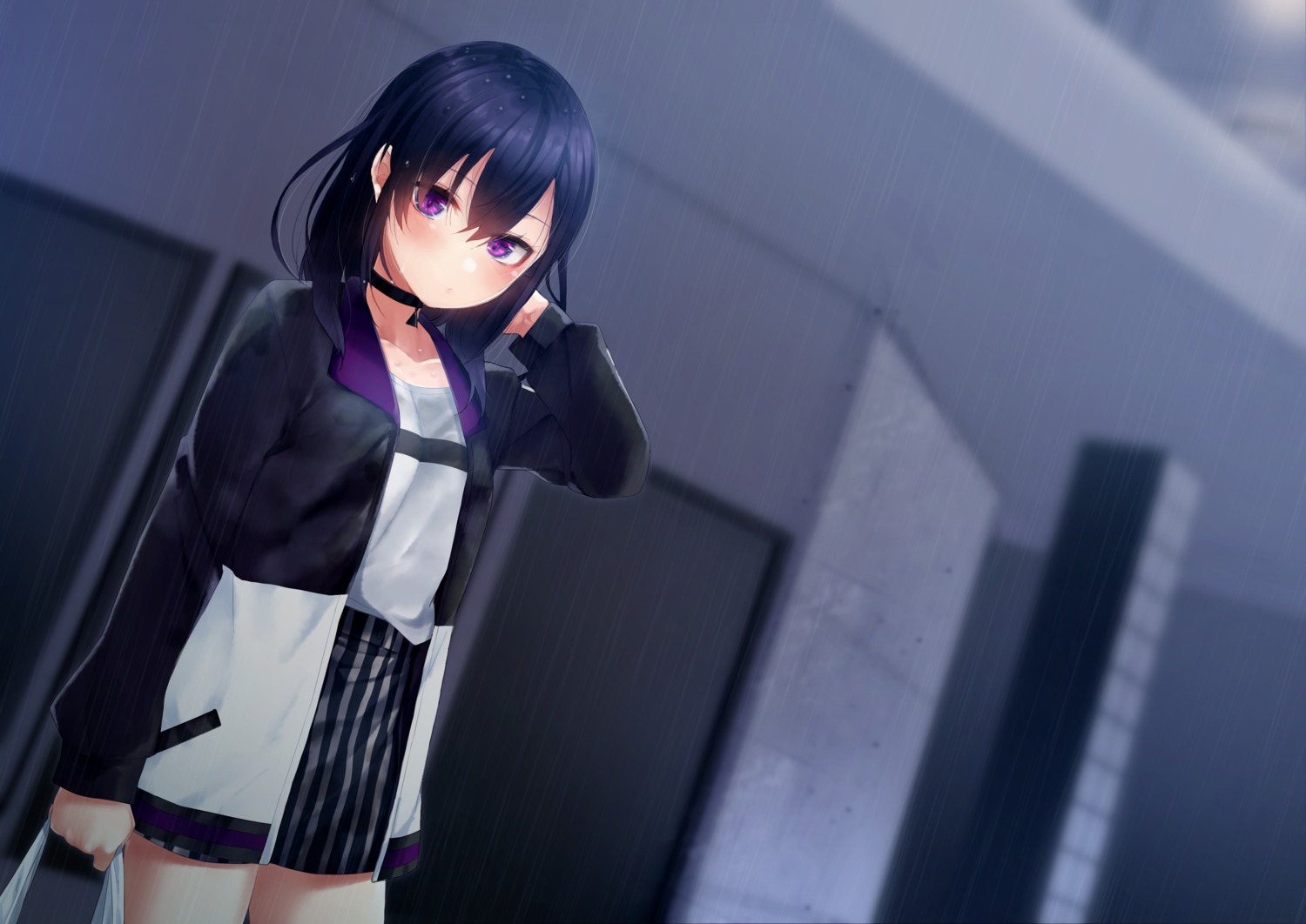ichinose_uruha, lupinus_virtual_games, nigo_(aozoragarou), vspo!, wet, wet_clothes