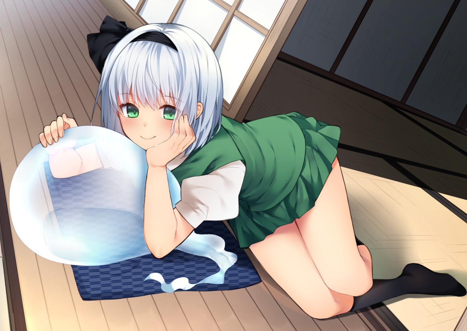 konpaku_youmu, myon, nigo_(aozoragarou), touhou