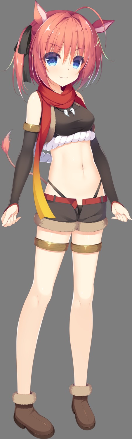 animal_ears, anko_(kamisama_no_shippo_~etogami-sama_tachi_no_ongaeshi~), dessert_soft, garter, kamisama_no_shippo_~etogami-sama_tachi_no_ongaeshi~, pantsu, tail, transparent_png