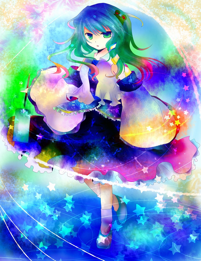 kazu_(muchuukai), kochiya_sanae, touhou