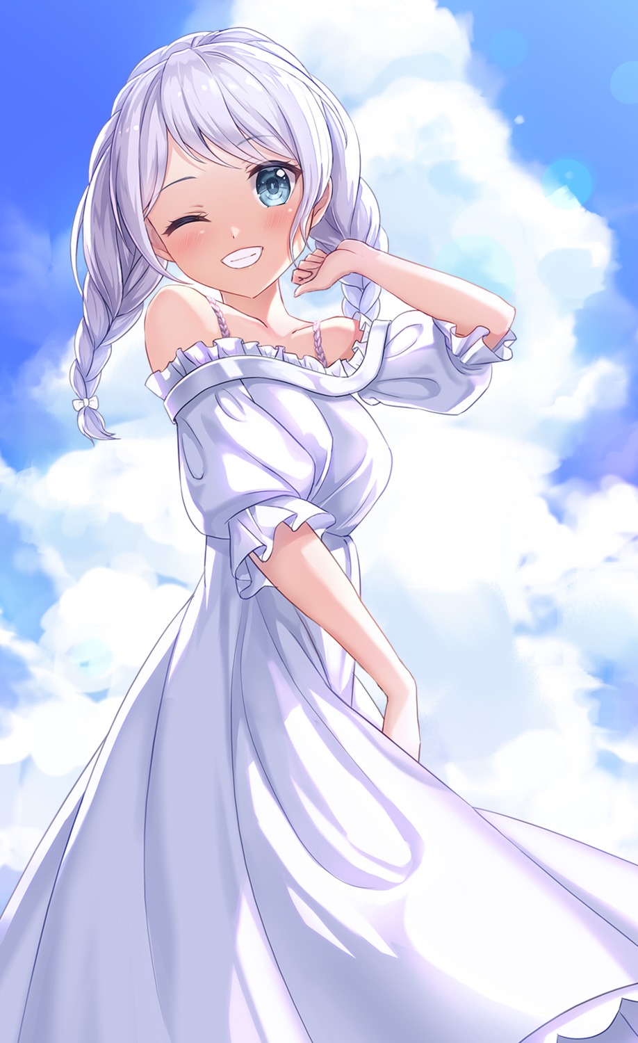 bang_dream!, dress, wakamiya_eve