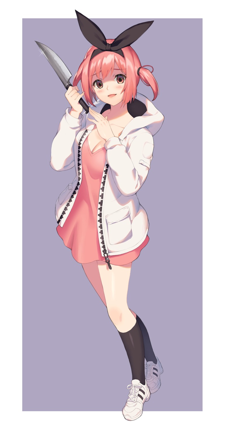 cleavage, dress, wangjook_(wj), weapon