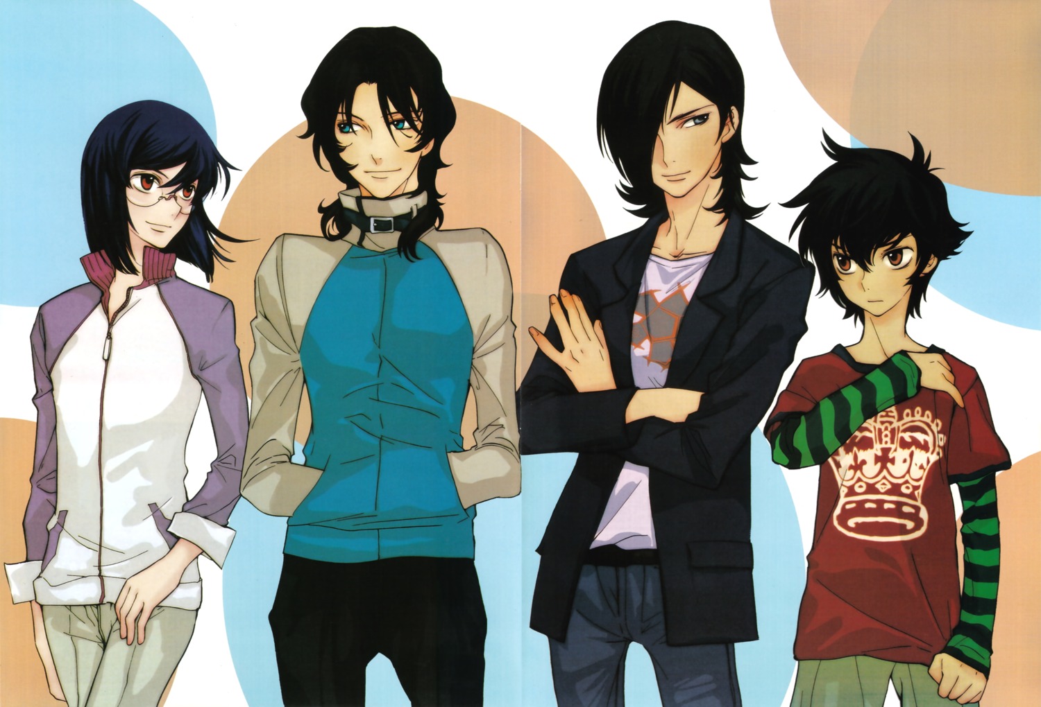 allelujah_haptism, gundam, gundam_00, kouga_yun, lockon_stratos, male, neil_dylandy, setsuna_f_seiei