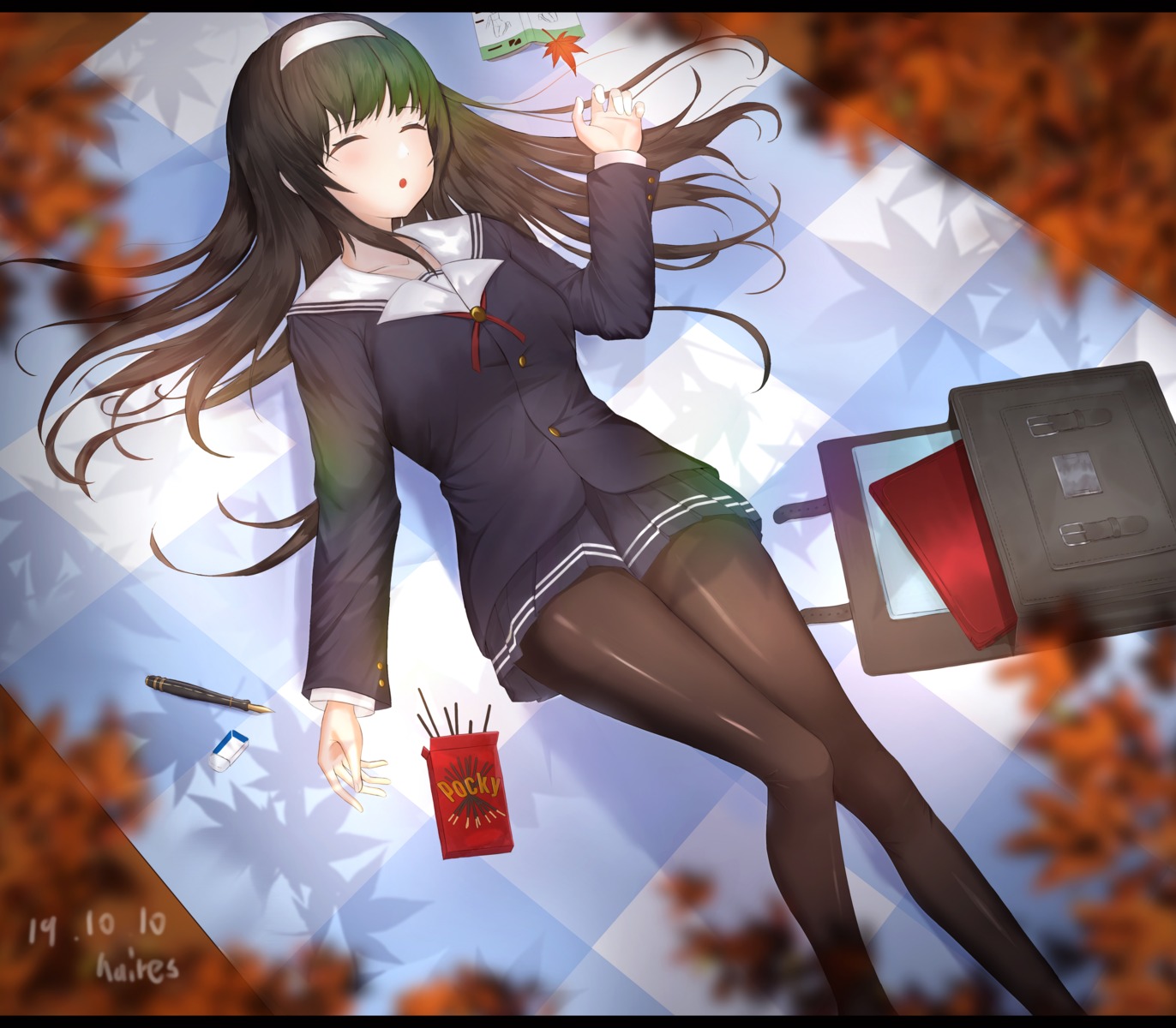 haires, kasumigaoka_utaha, pantyhose, saenai_heroine_no_sodatekata, seifuku