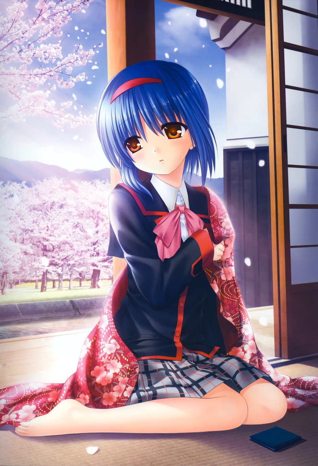 japanese_clothes, key, little_busters!, na-ga, nishizono_mio, seifuku