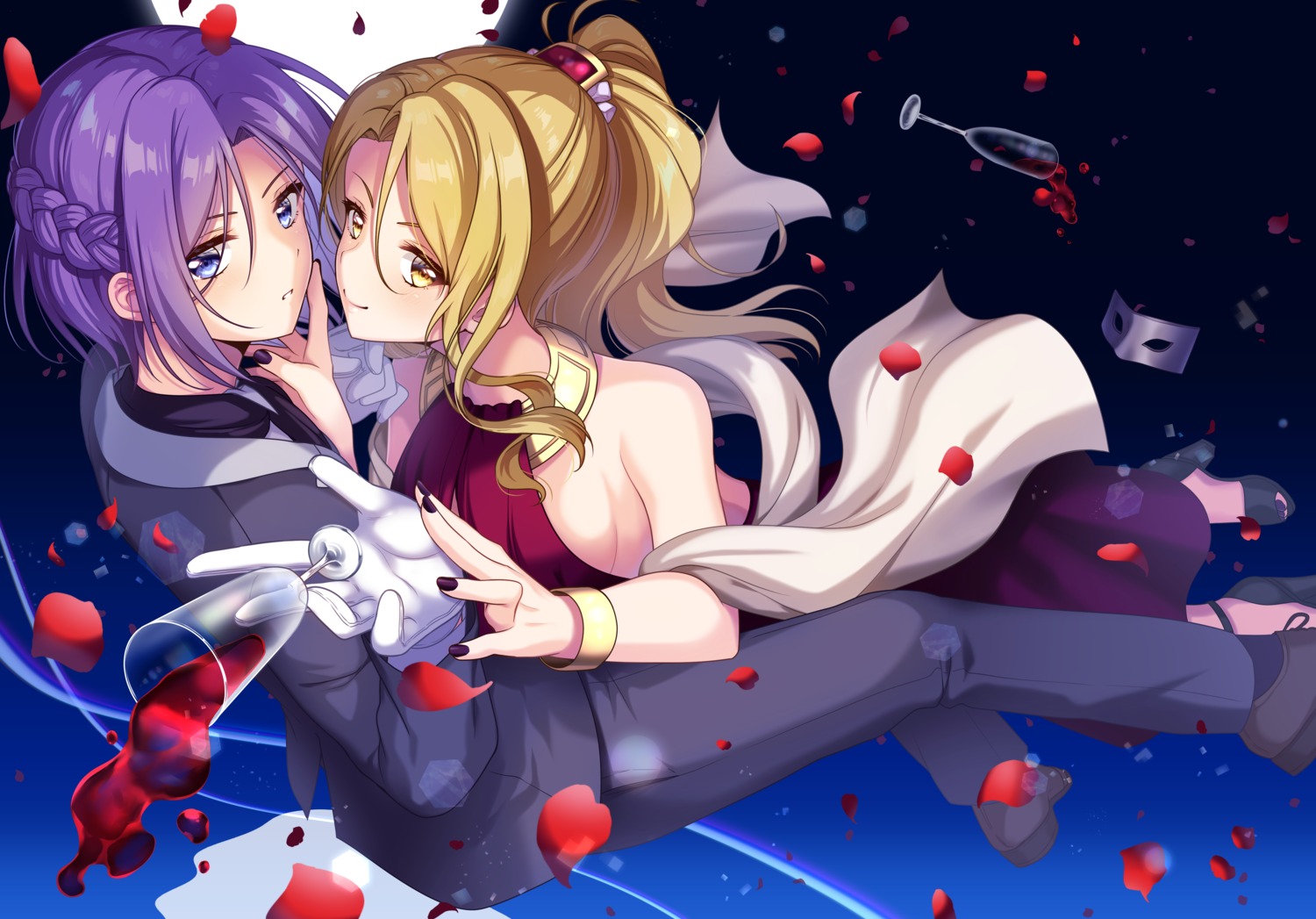 christina_morgan, crossdress, dress, heels, princess_connect!, princess_connect!_re:dive, shirogane_jun, tagme