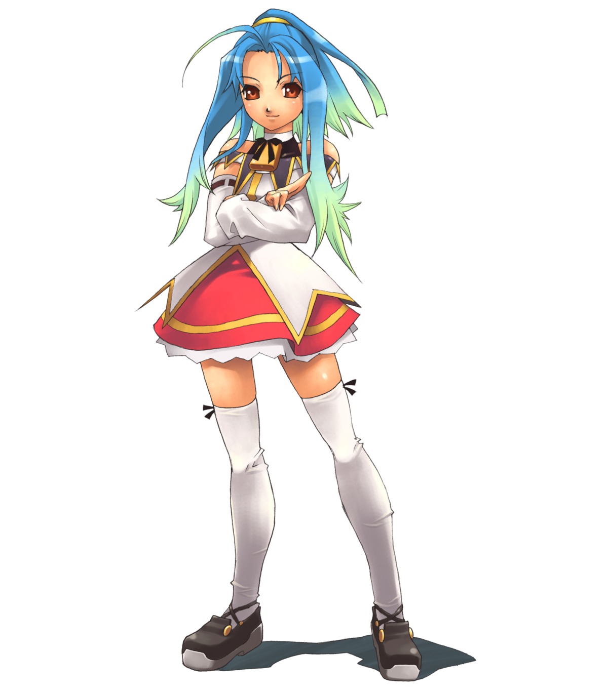gakuen_toshi_vara_noir, hirano_katsuyuki, idea_factory, lute, thighhighs