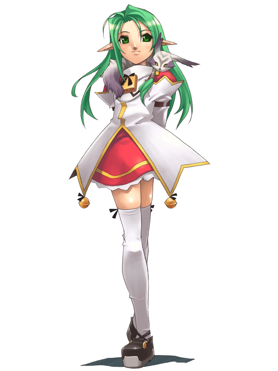 elf, frederica, gakuen_toshi_vara_noir, hirano_katsuyuki, idea_factory, pointy_ears, seifuku, thighhighs