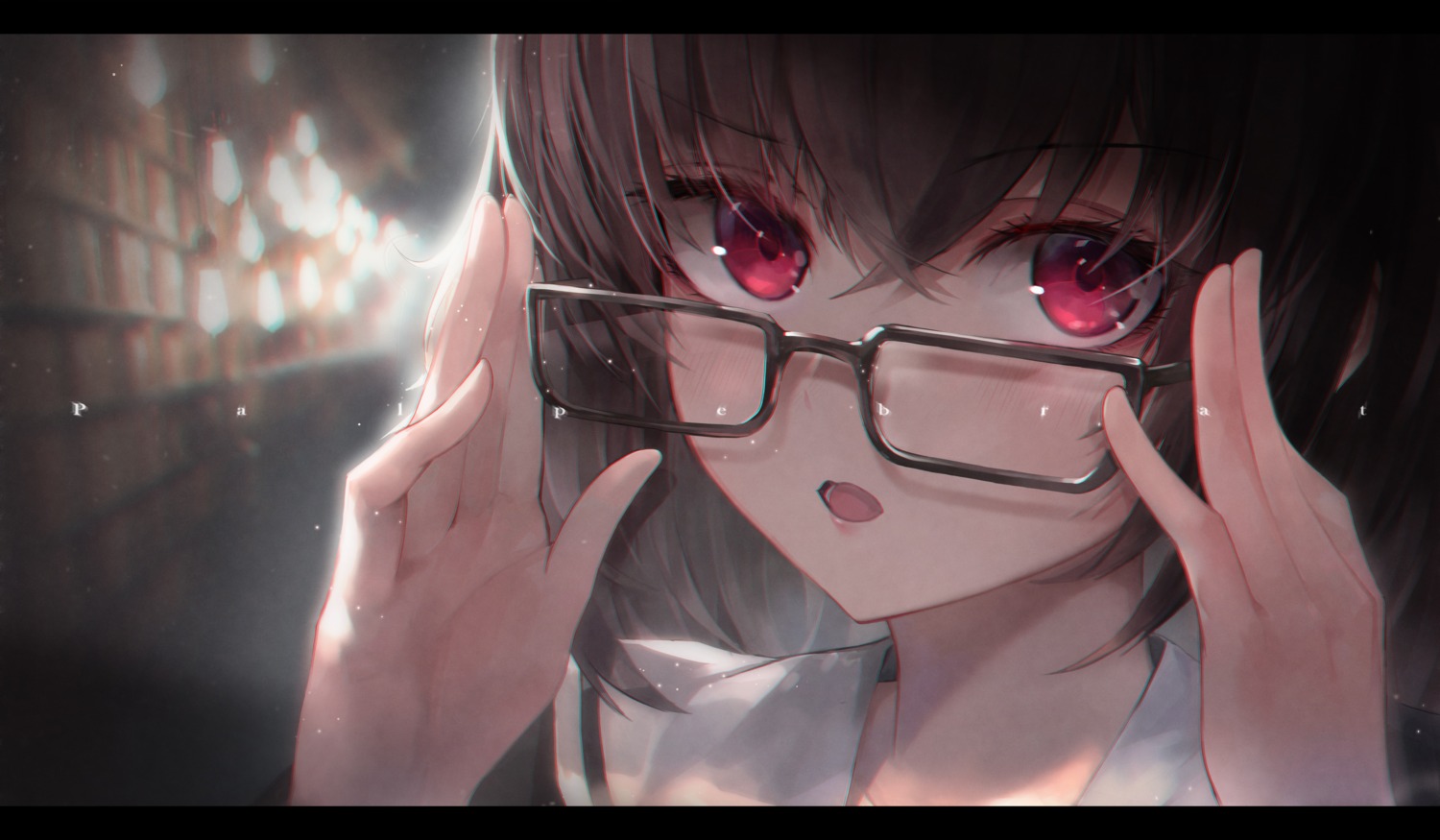crystalherb, megane, seifuku