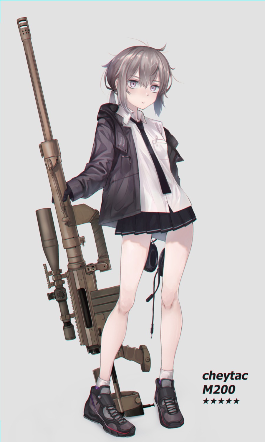 girls_frontline, gun, hakua_mill, m200_(girls_frontline)