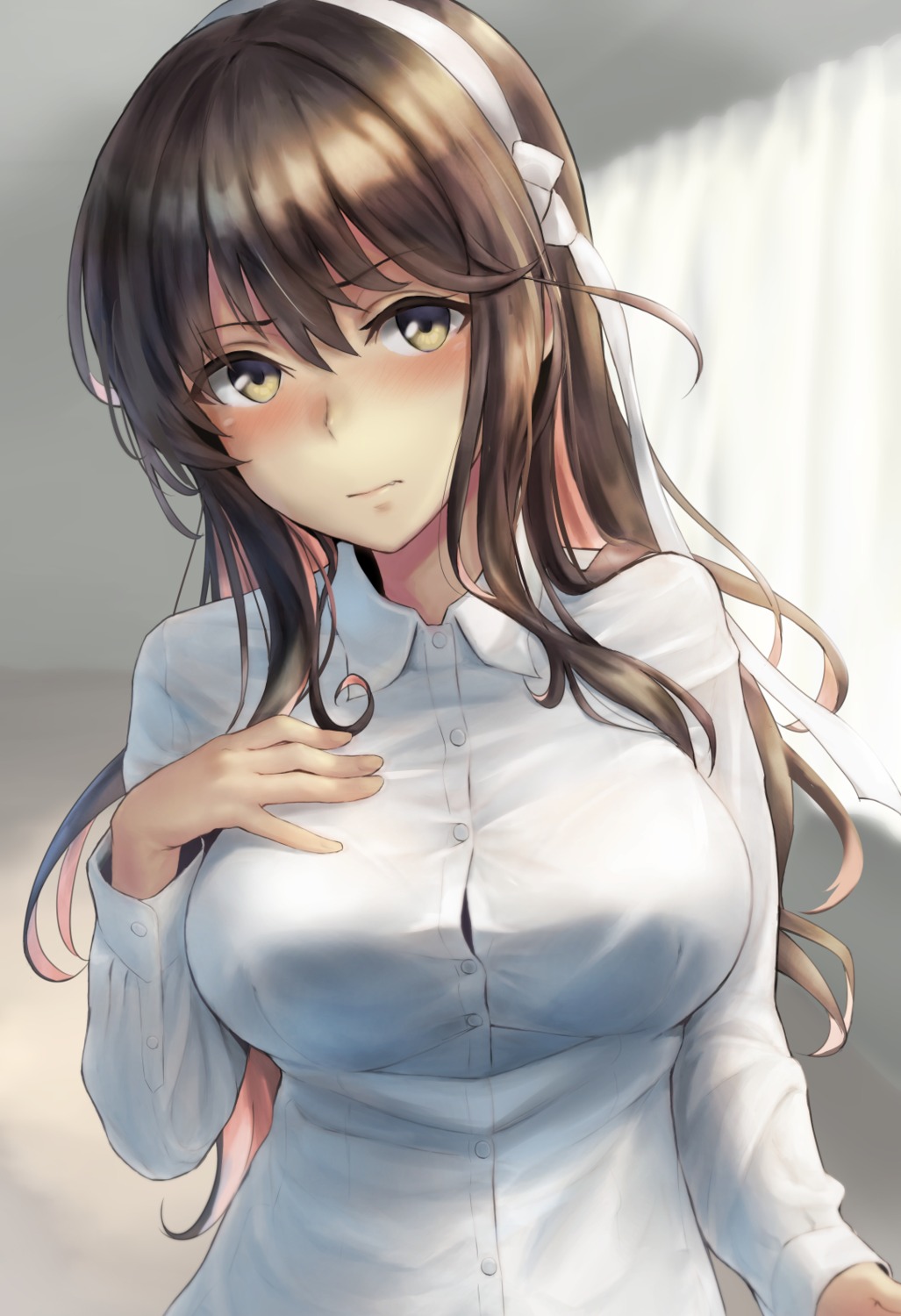 dress_shirt, kantai_collection, kokuzou, naganami_(kancolle)