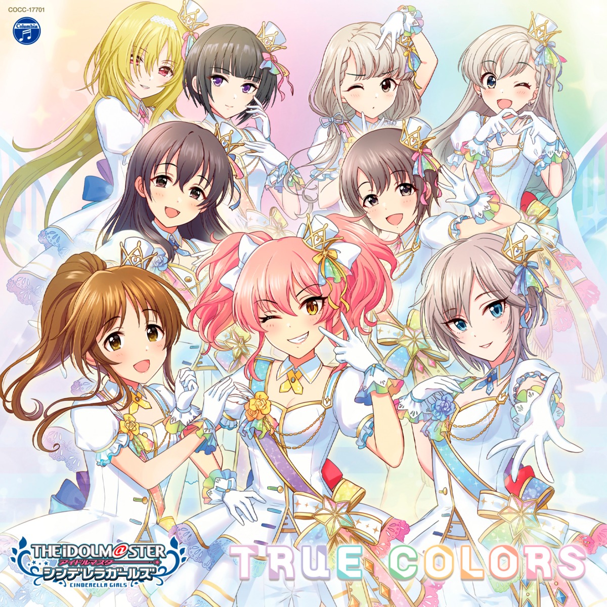 anastasia_(idolm@ster), cleavage, disc_cover, dress, fujiwara_hajime, hisakawa_hayate, hisakawa_nagi, jougasaki_mika