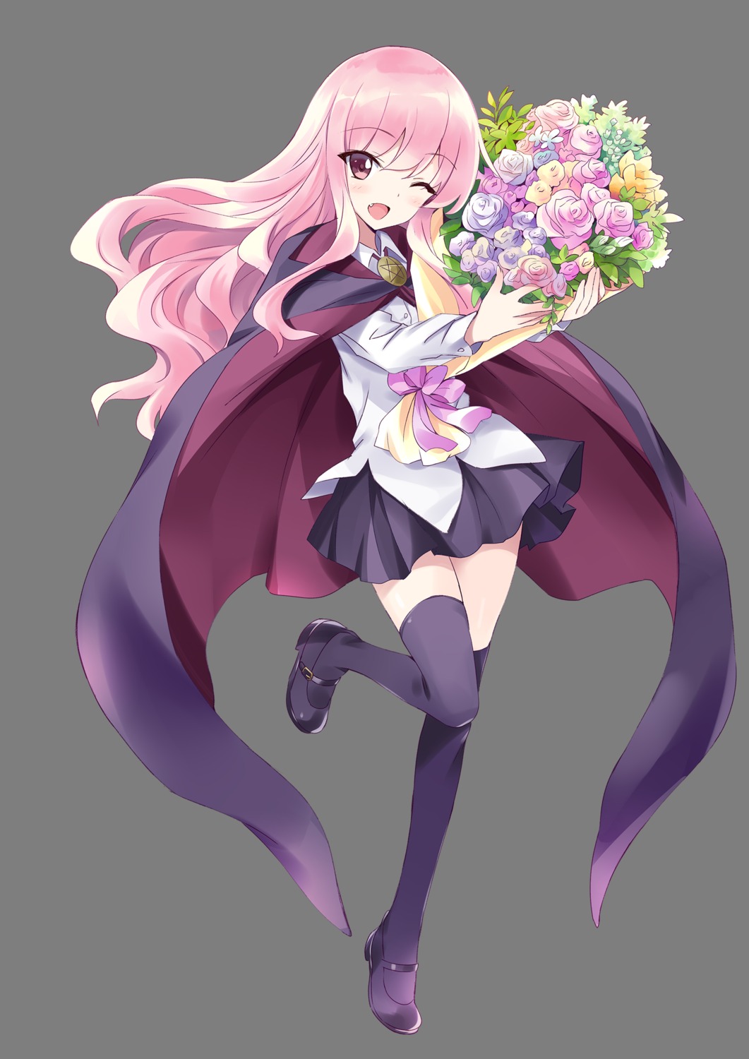 louise_francoise_le_blanc_de_la_valliere, thighhighs, transparent_png, usatsuka_eiji, zero_no_tsukaima