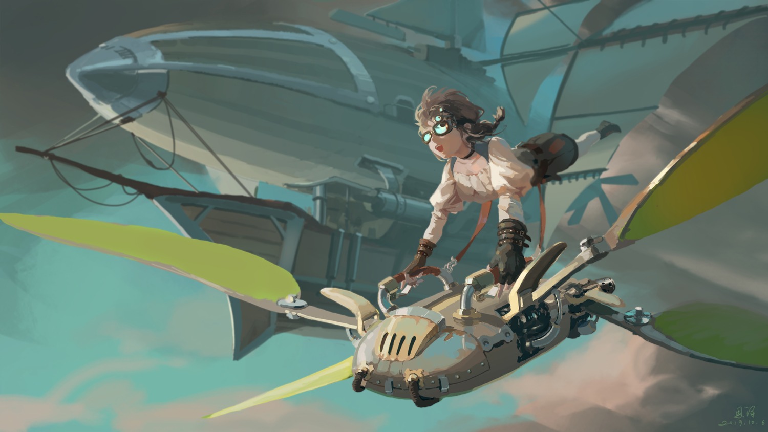 mecha, xiaobanbei_milk
