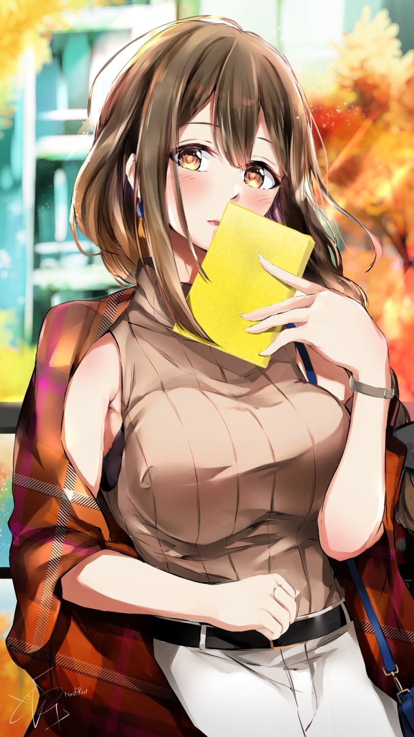 kuwayama_chiyuki, neofreet, sweater, the_idolm@ster, the_idolm@ster_shiny_colors