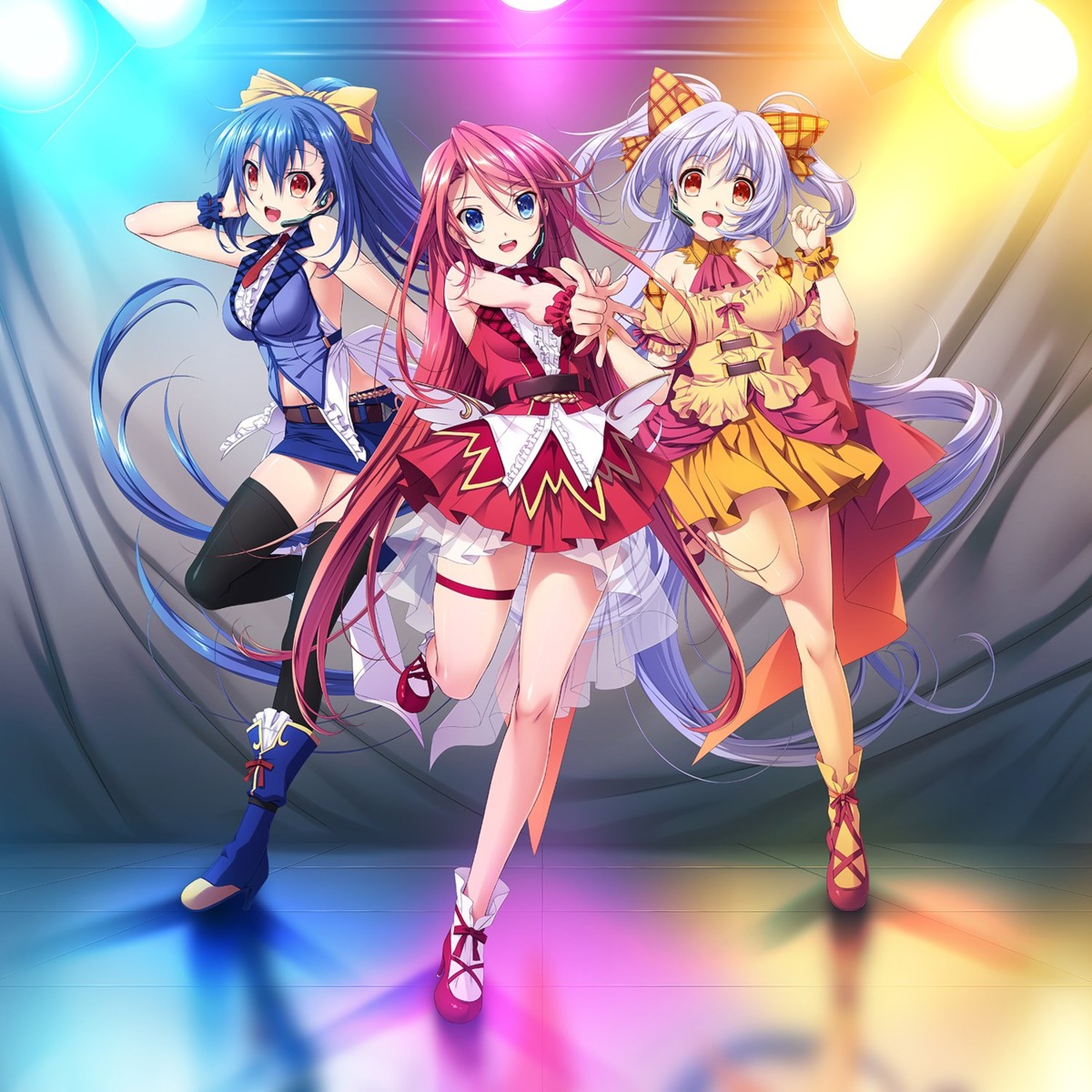 axl, cleavage, garter, heels, koisuru_otome_to_shugo_no_tate, koisuru_otome_to_shugo_no_tate_~bara_no_seibo~, see_through, senomoto_hisashi