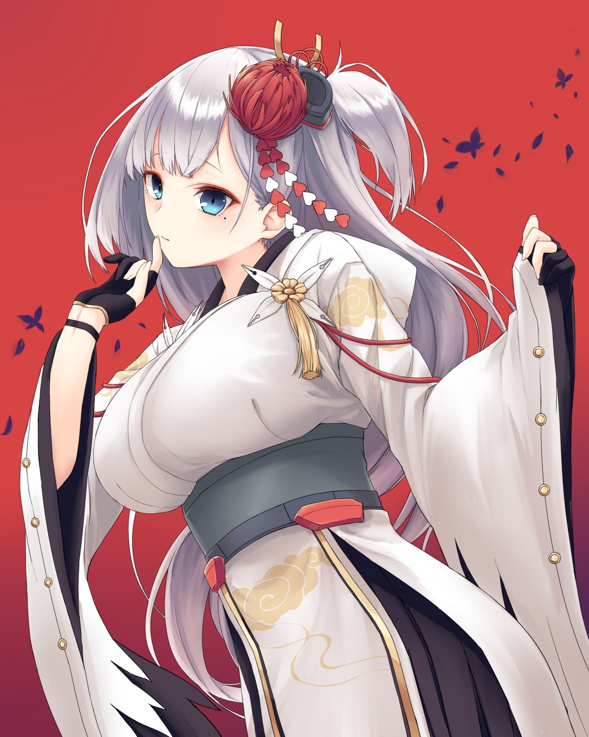 azur_lane, kimono, namec0, shoukaku_(azur_lane)