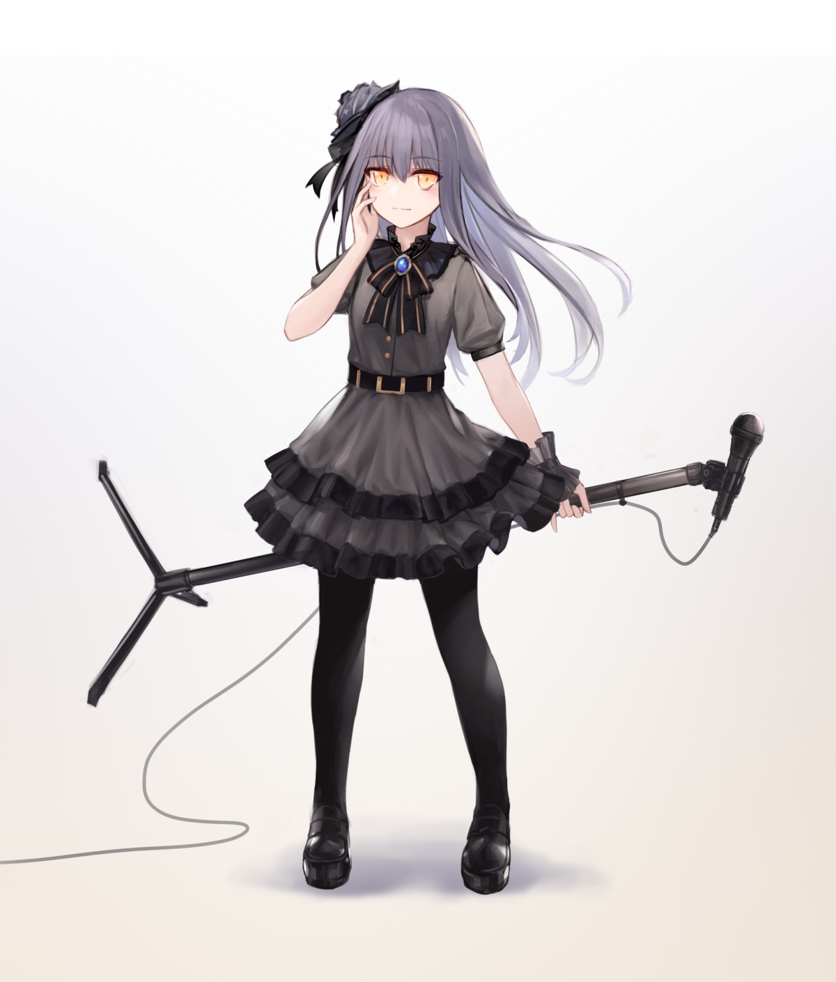 bang_dream!, bang_dream!_episode_of_roselia, dress, gothic_lolita, lolita_fashion, minato_yukina, npt_shizuka, pantyhose