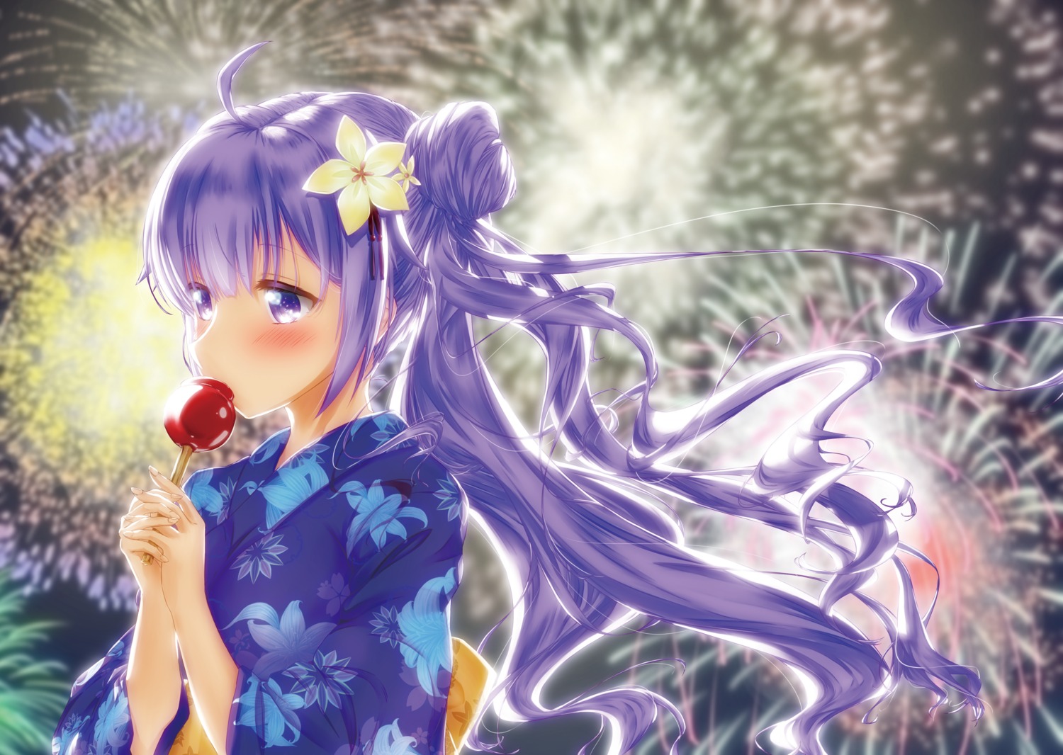 azur_lane, unicorn_(azur_lane), wakamoto_riwo, yukata