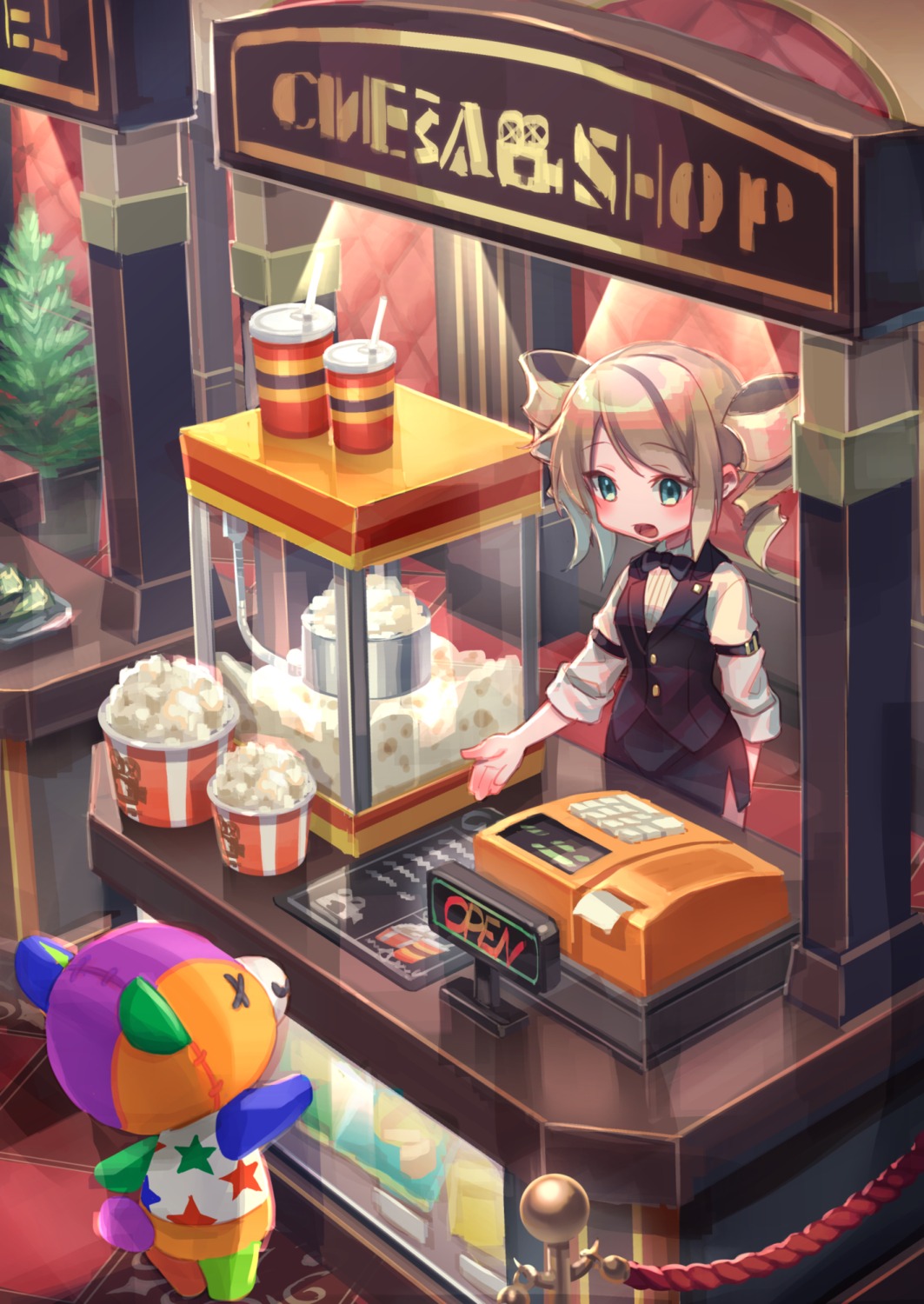 doubutsu_no_mori, waitress, zoff_(daria)
