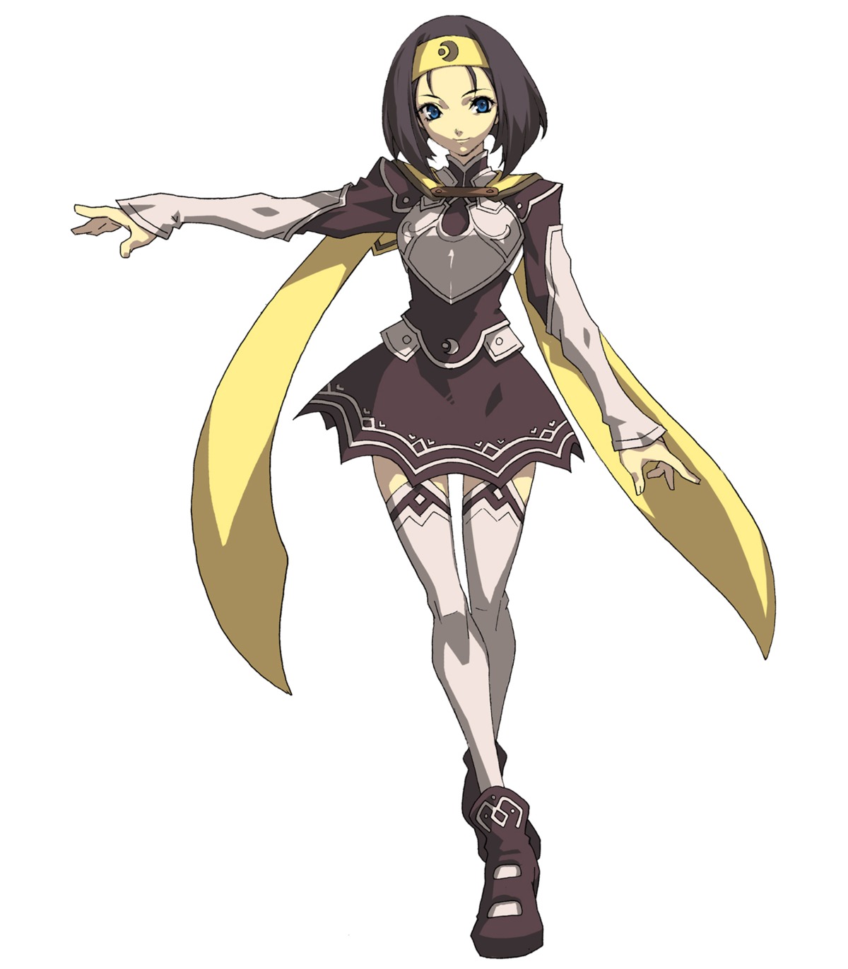 armor, dress, nakamura_tatsunori, spectral_force, spectral_force_3, thighhighs, unis