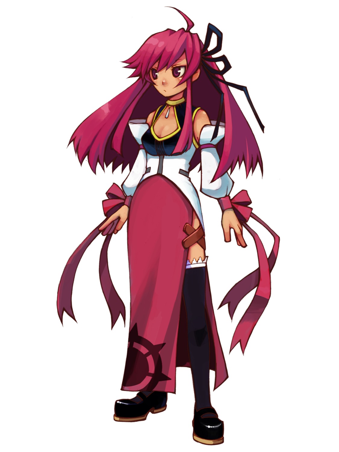 chinadress, cleavage, dress, spectral_force, spectral_force_radical_elements, tameshige_eiko, thighhighs, thiria_levistan