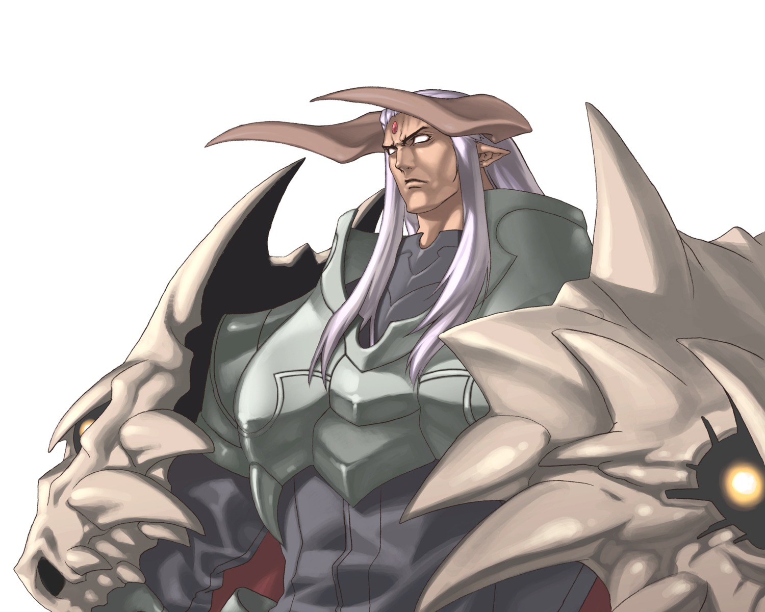 armor, devil, horns, male, nakamura_tatsunori, spectral_force, spectral_force_chronicle