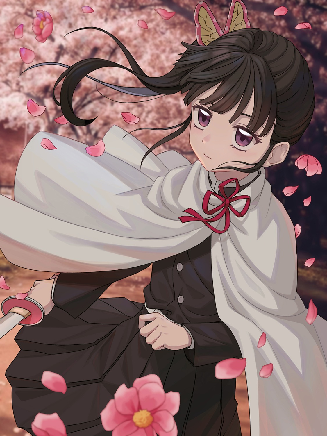 child_(isoliya), kimetsu_no_yaiba, sword, tsuyuri_kanao, uniform