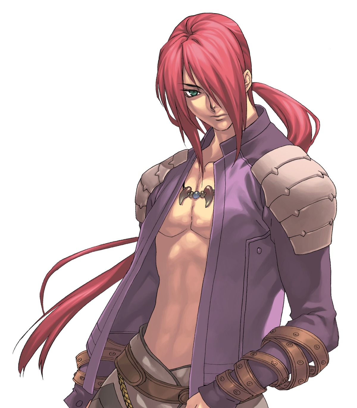 male, nakamura_tatsunori, open_shirt, salty_(spectral_force), spectral_force, spectral_force_3