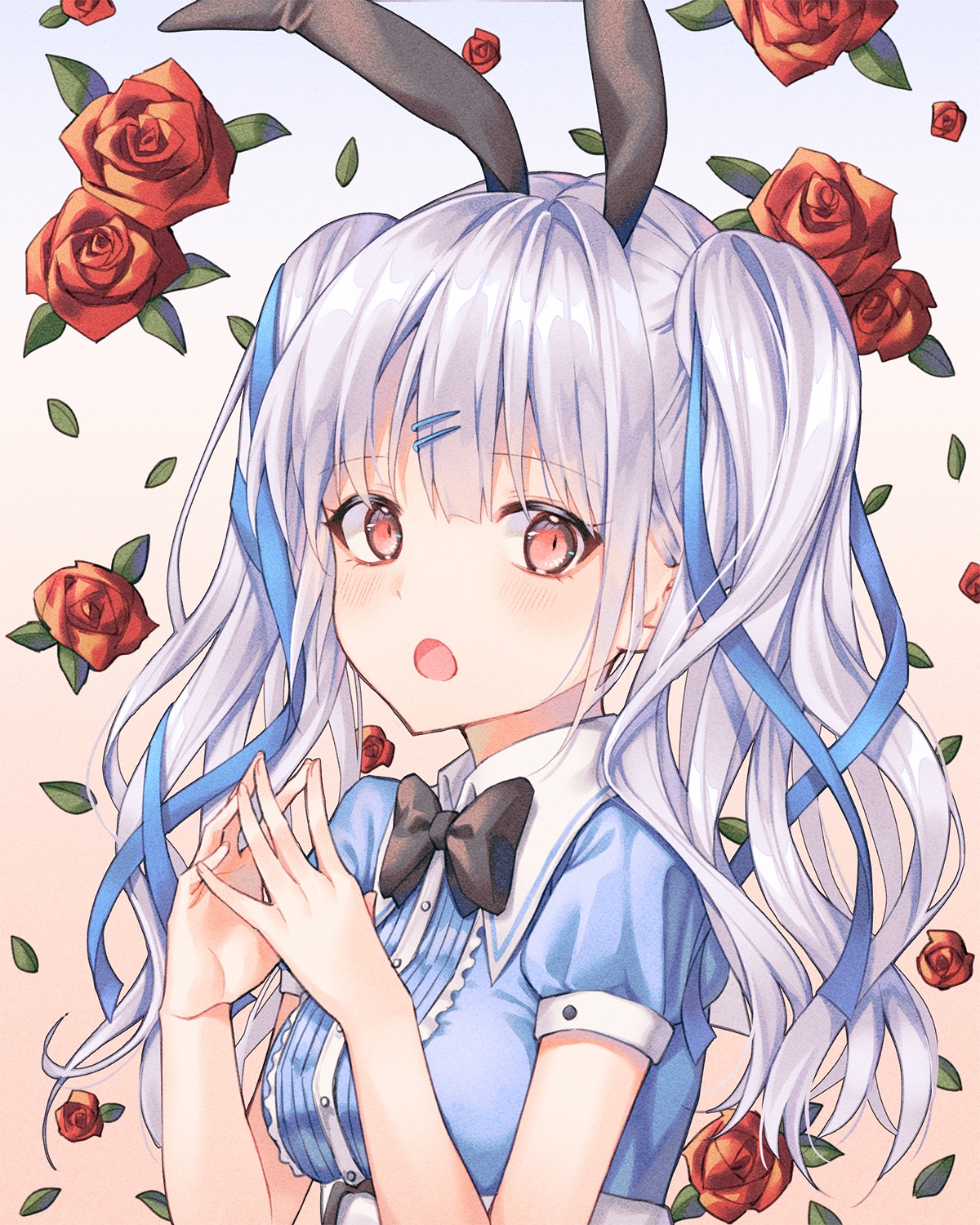 animal_ears, bunny_ears, cha_chya, dress