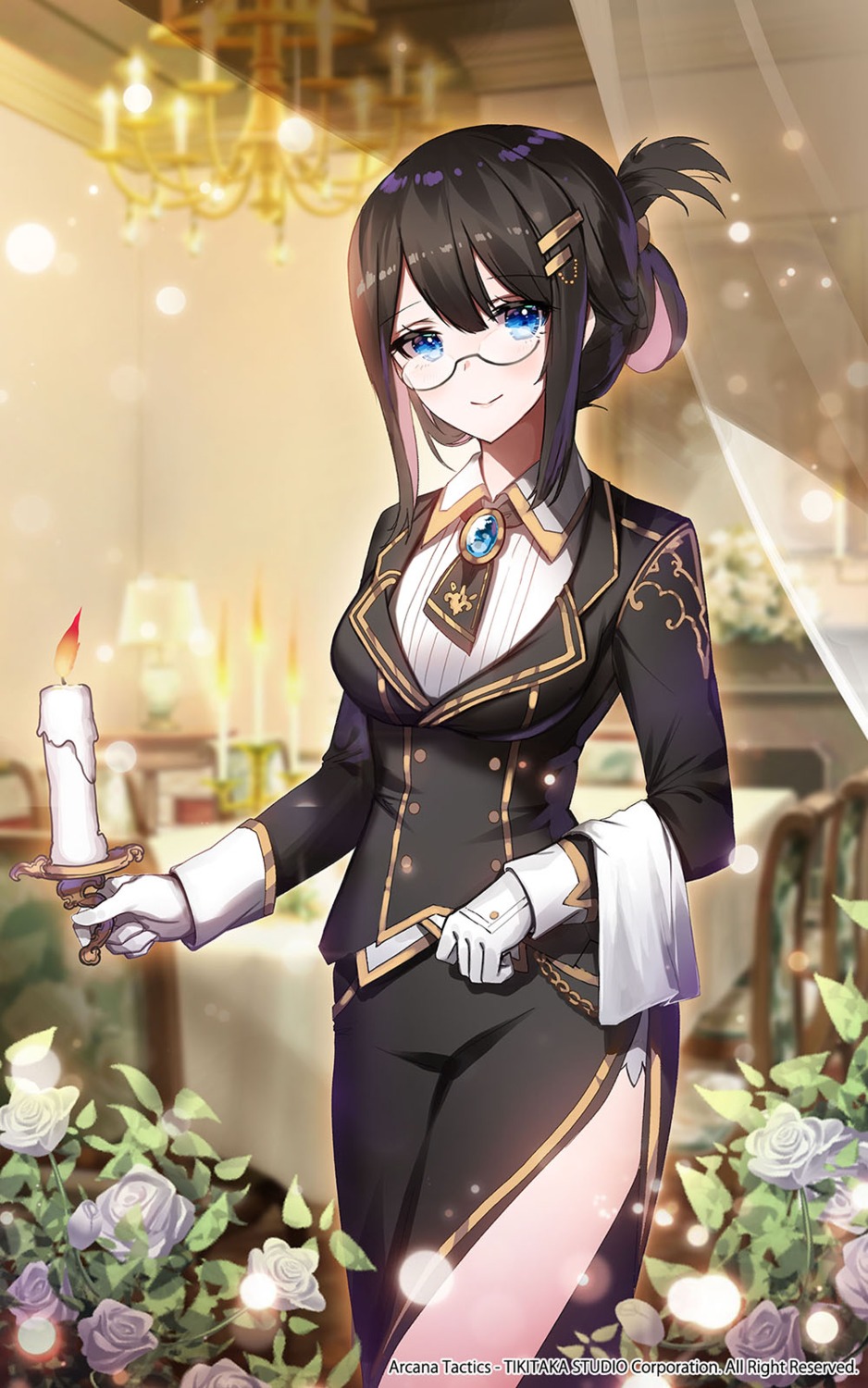 apple_caramel, arcana_tactics, megane, uniform