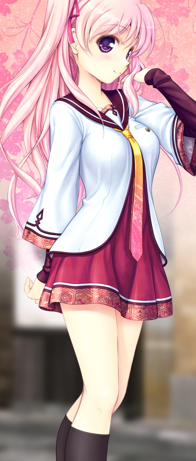 august, bekkankou, miyaguni_akari, seifuku, sen_no_hatou_tsukisome_no_kouki
