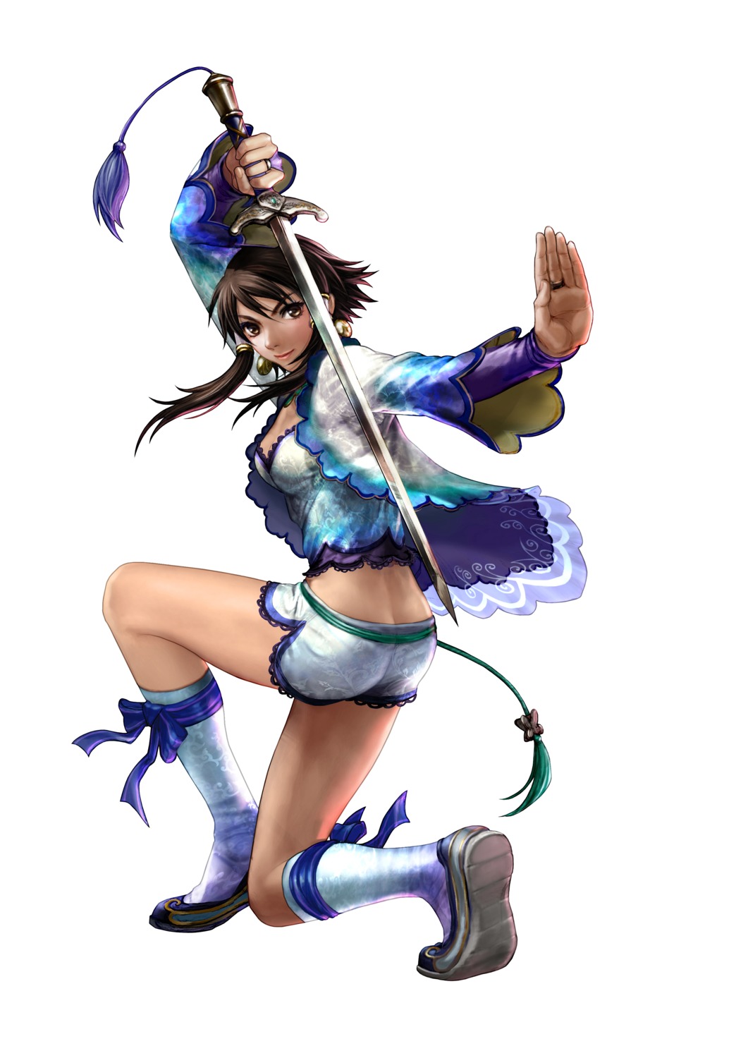 ass, chai_xianghua, namco, soul_calibur, sword, weapon