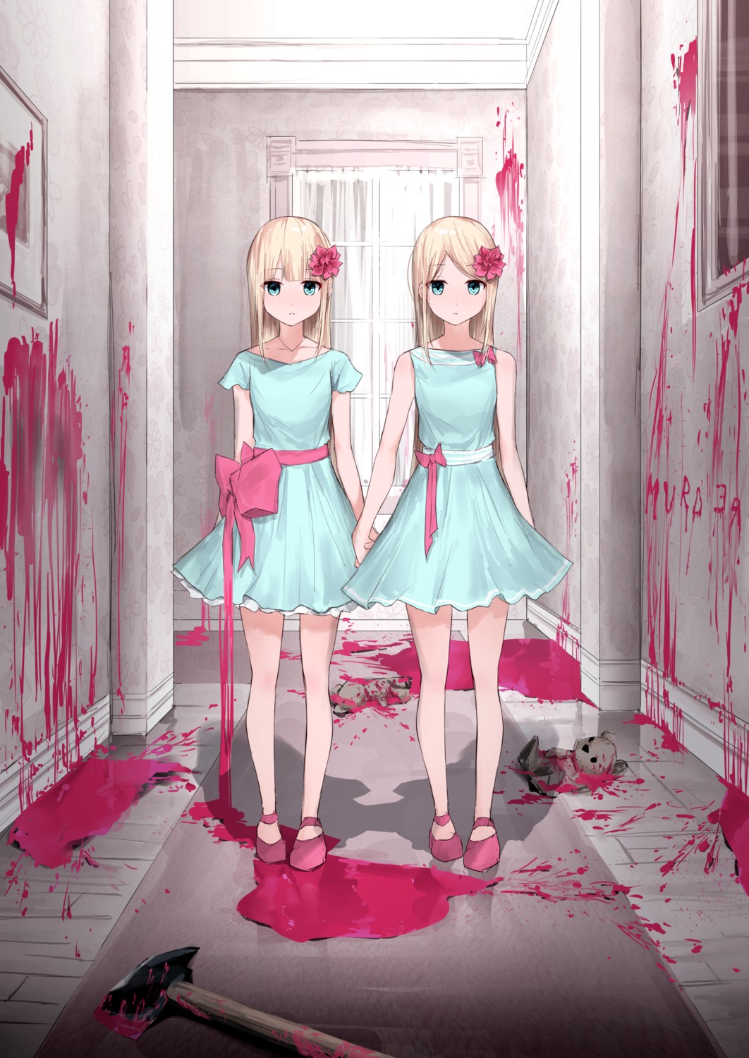 blood, dress, kanju, the_shining, weapon