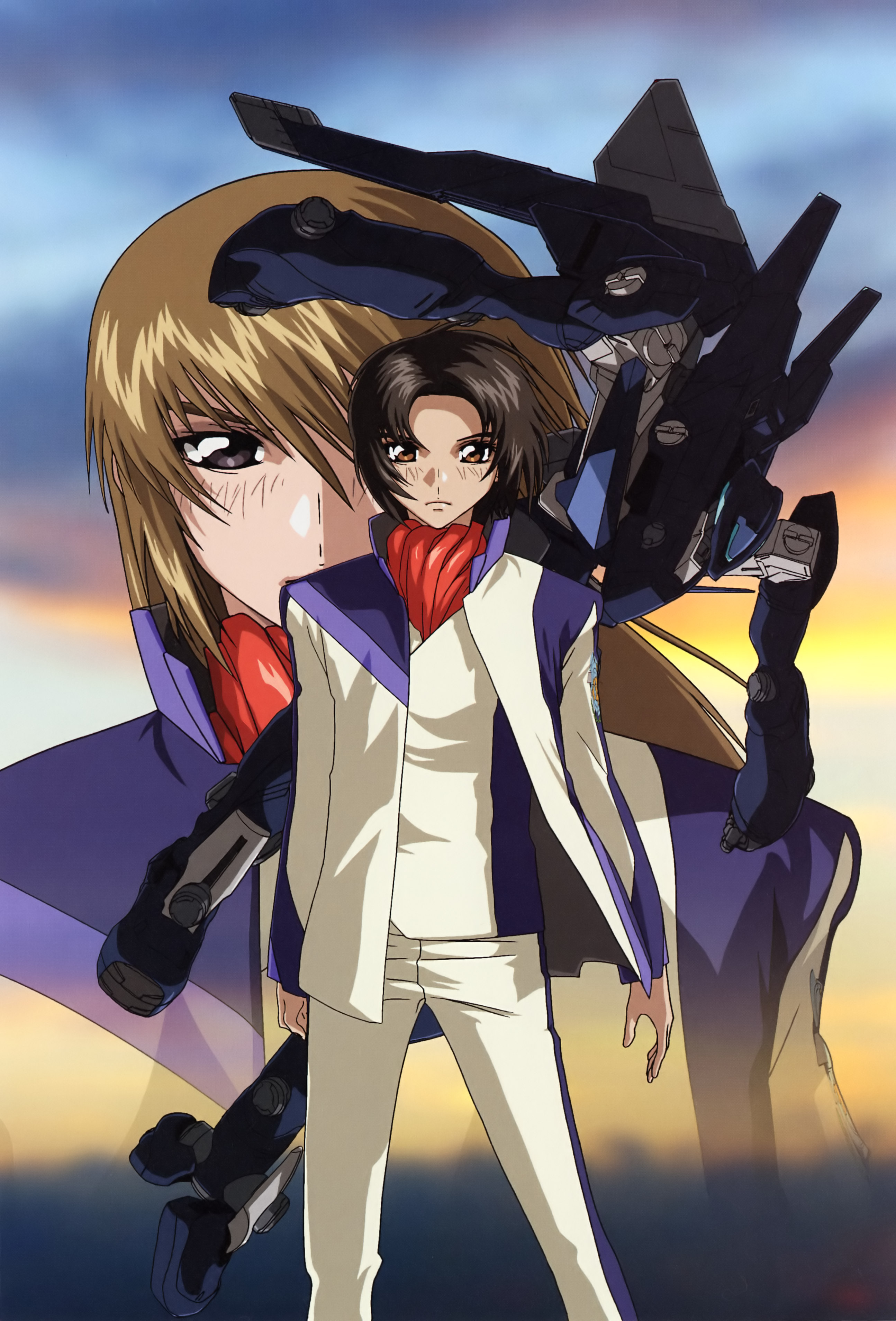 hirai_hisashi, makabe_kazuki, male, mecha, minashiro_soushi, soukyuu_no_fafner