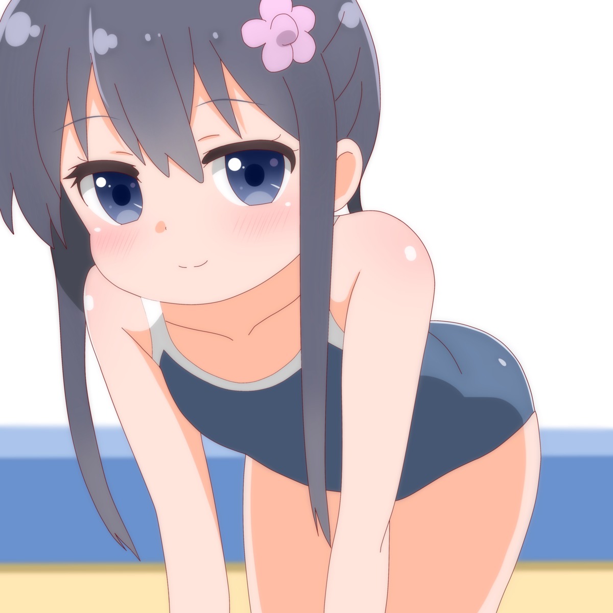 poa_mellhen, school_swimsuit, shirosaki_hana, swimsuits, watashi_ni_tenshi_ga_maiorita!