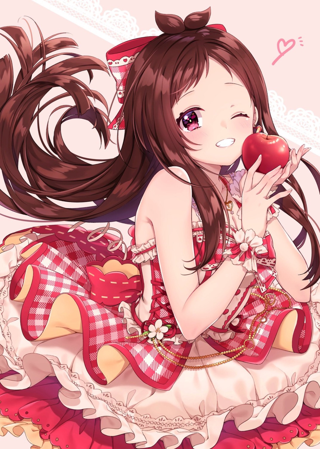 dress, the_idolm@ster, the_idolm@ster_cinderella_girls, tsujino_akari, usano