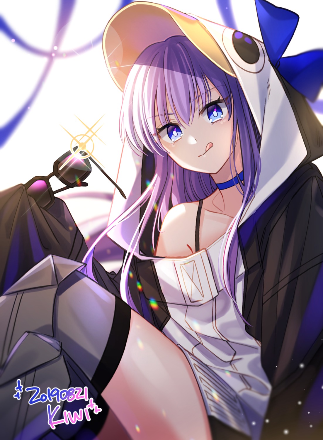 fate/grand_order, kiwi_(pixiv6429539), meltryllis, penguin, thighhighs