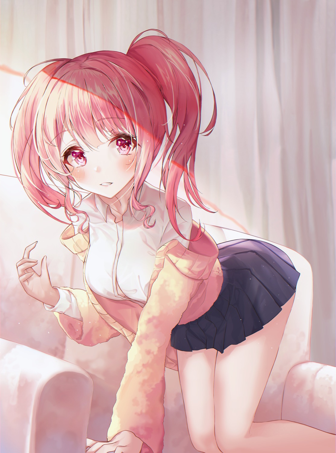 bang_dream!, maruyama_aya, merryj, seifuku, sweater