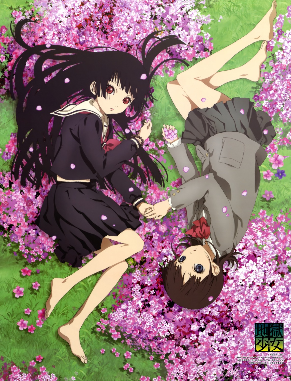 enma_ai, jigoku_shoujo, jigoku_shoujo_mitsuganae, mikage_yuzuki