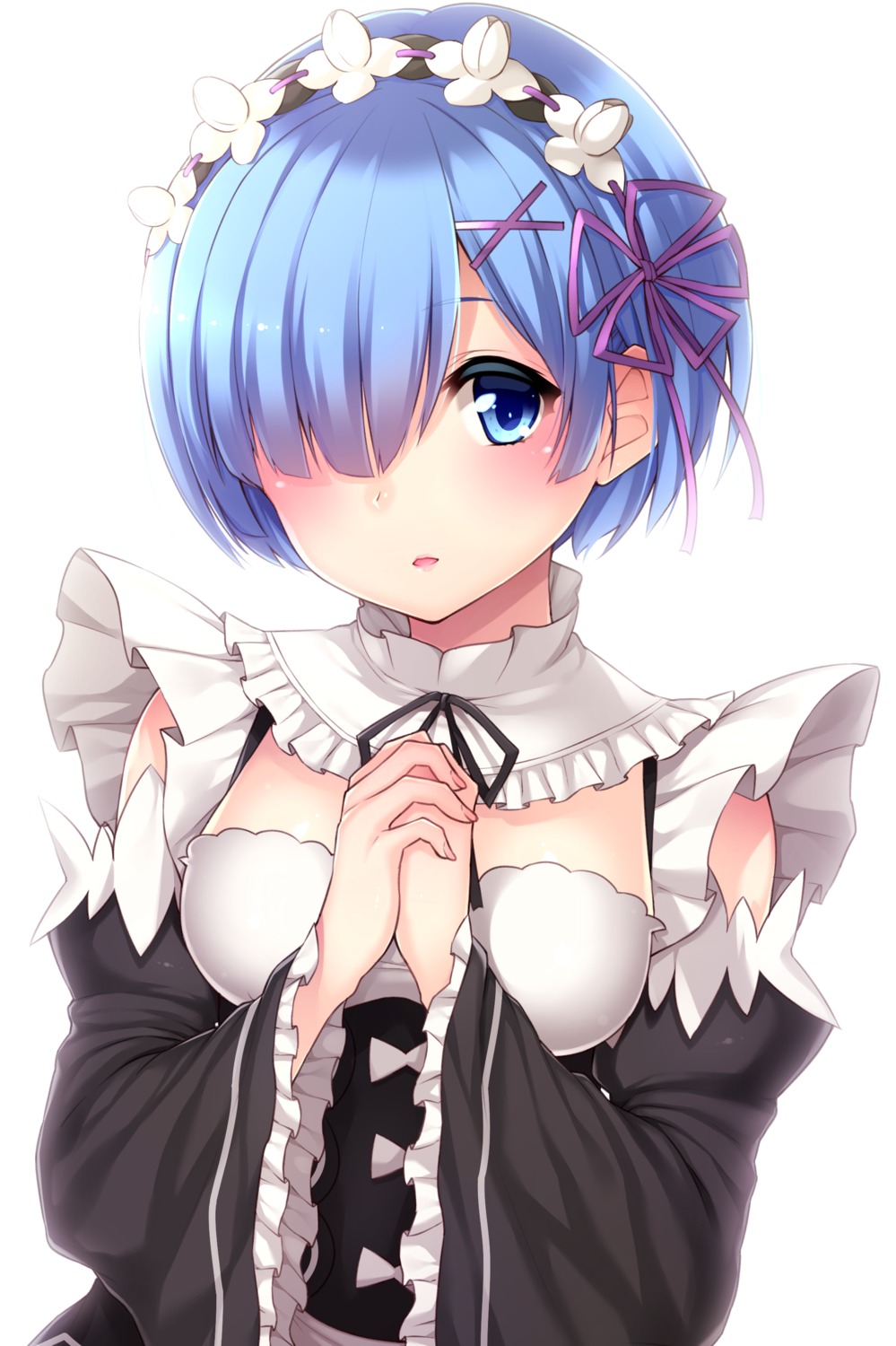ayuteishoku, maid, re:zero_kara_hajimeru_isekai_seikatsu, rem_(re_zero)