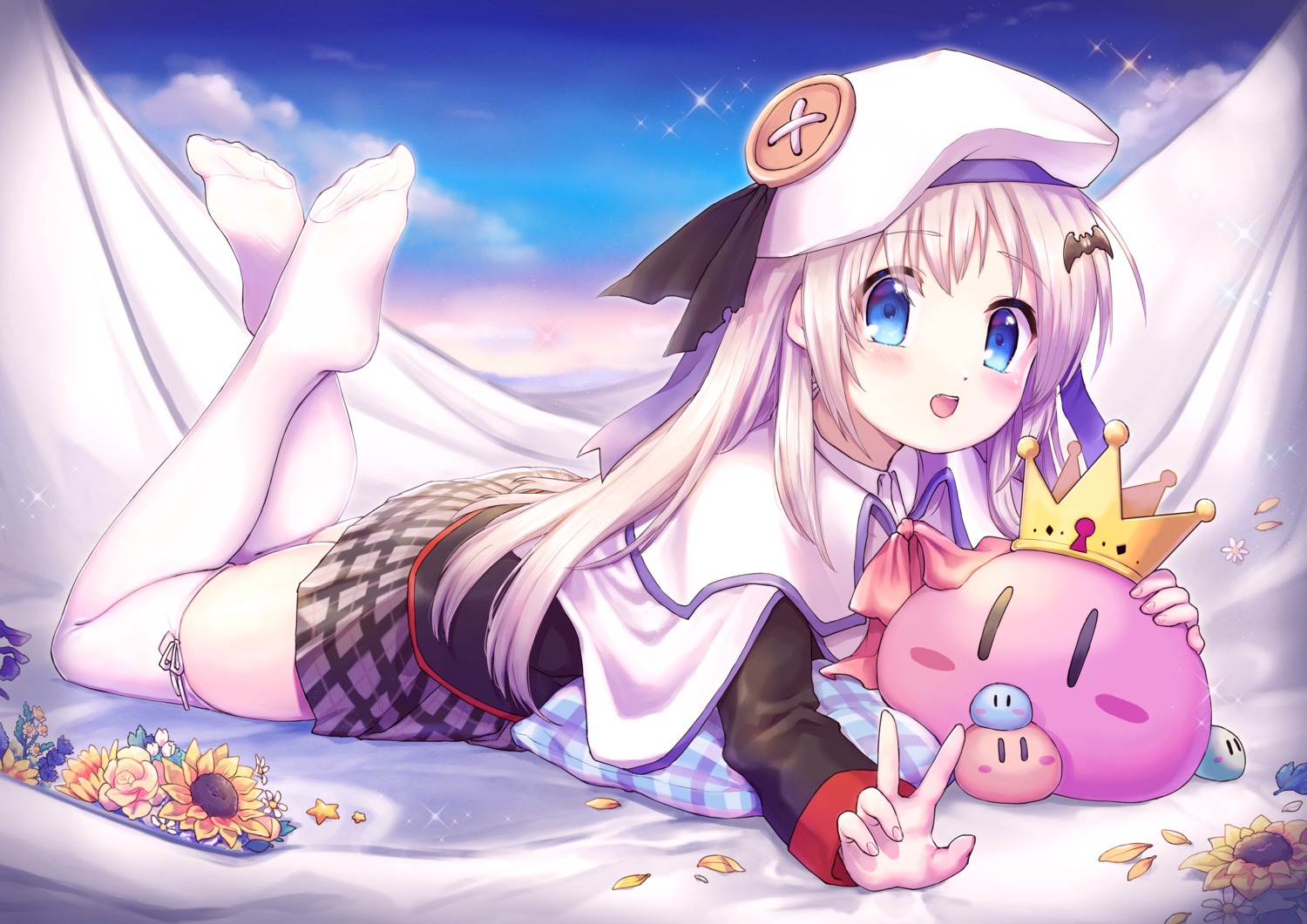 feet, little_busters!, noumi_kudryavka, sahara1127, seifuku, thighhighs