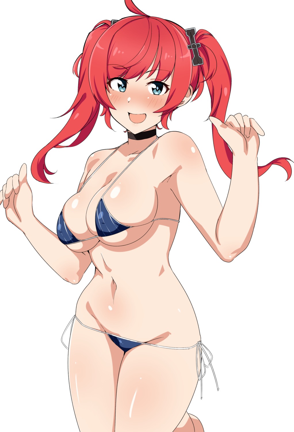 azur_lane, bikini, erect_nipples, san_diego_(azur_lane), seihekiog, swimsuits