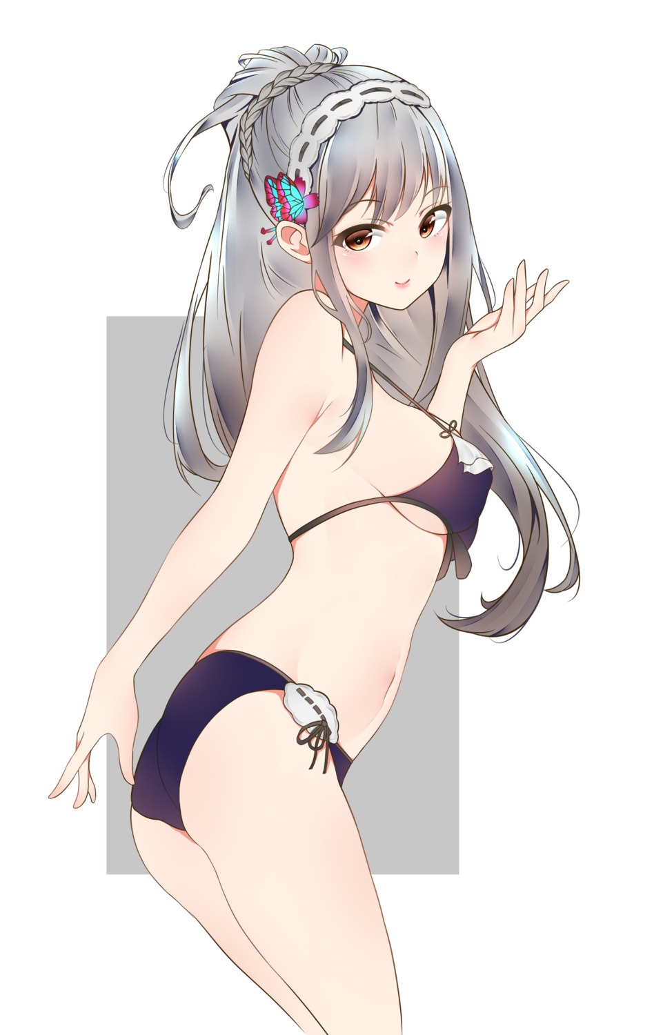 ass, ayuko_(mochiayuko), azur_lane, bikini, dunkerque_(azur_lane), swimsuits
