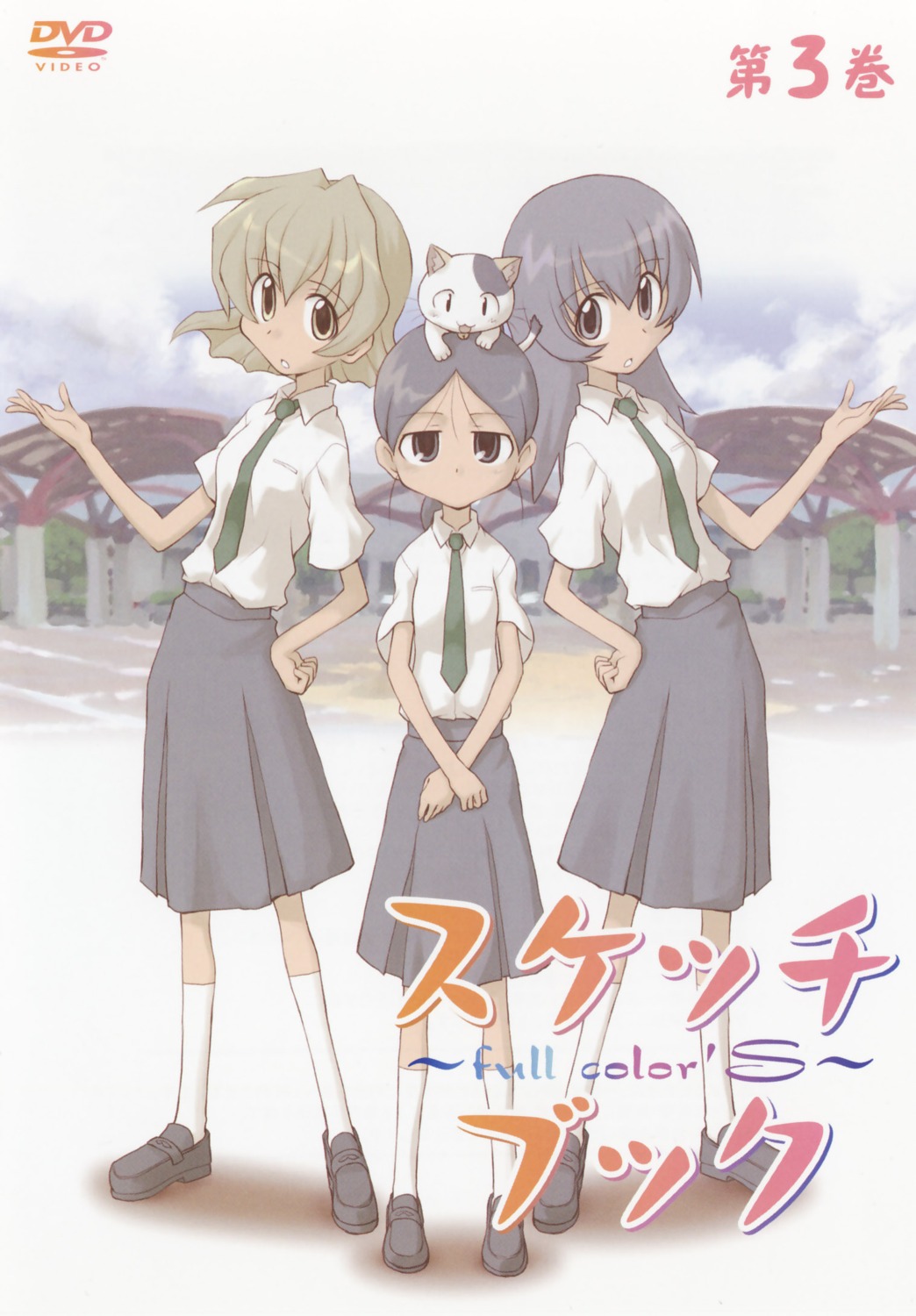 himuro_fuu, kobako_totan, kuga_kokage, neko, seifuku, sketchbook_full_color's, tanabe_ryou