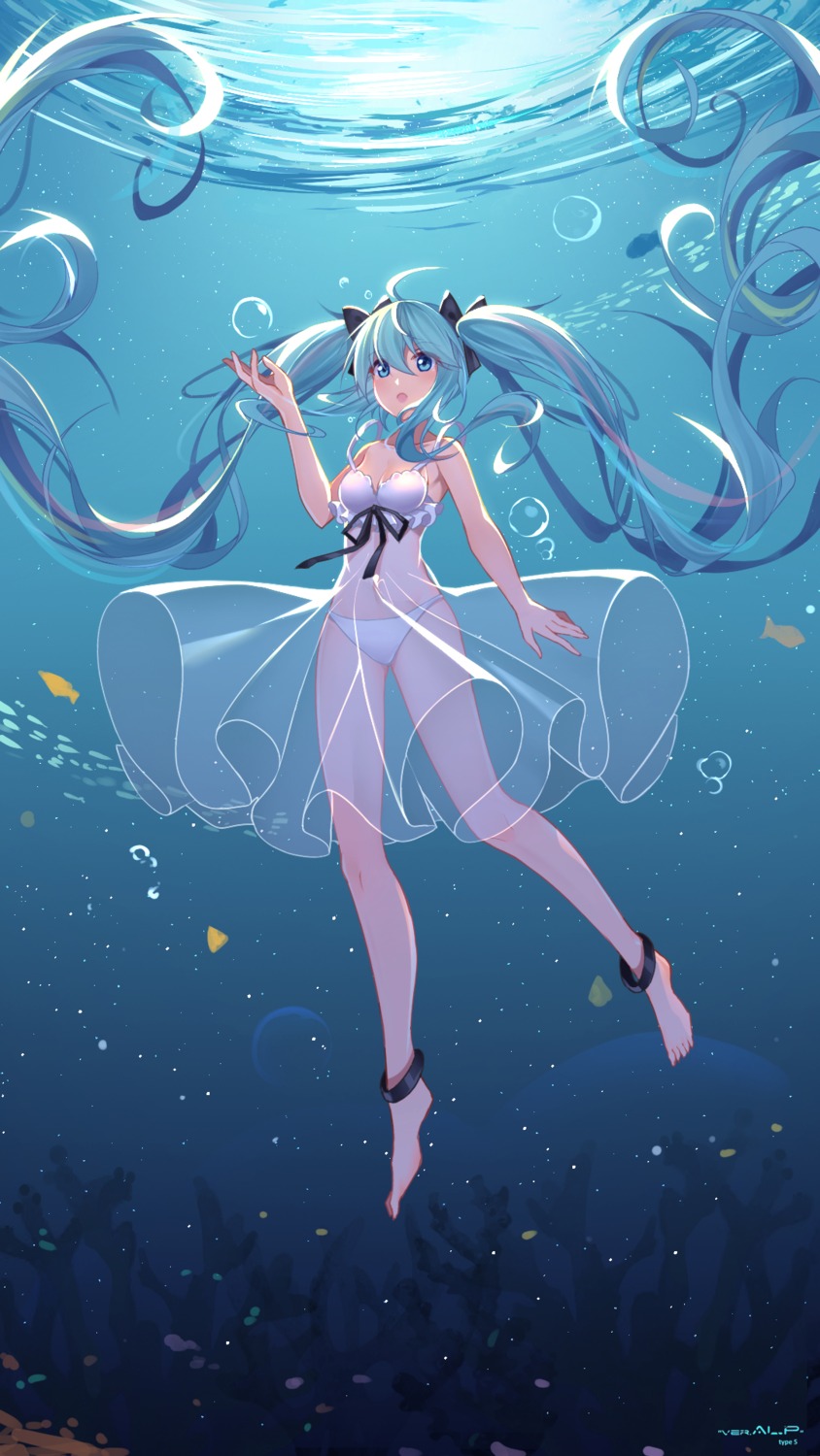 aluppia, bikini, cleavage, hatsune_miku, see_through, swimsuits, vocaloid